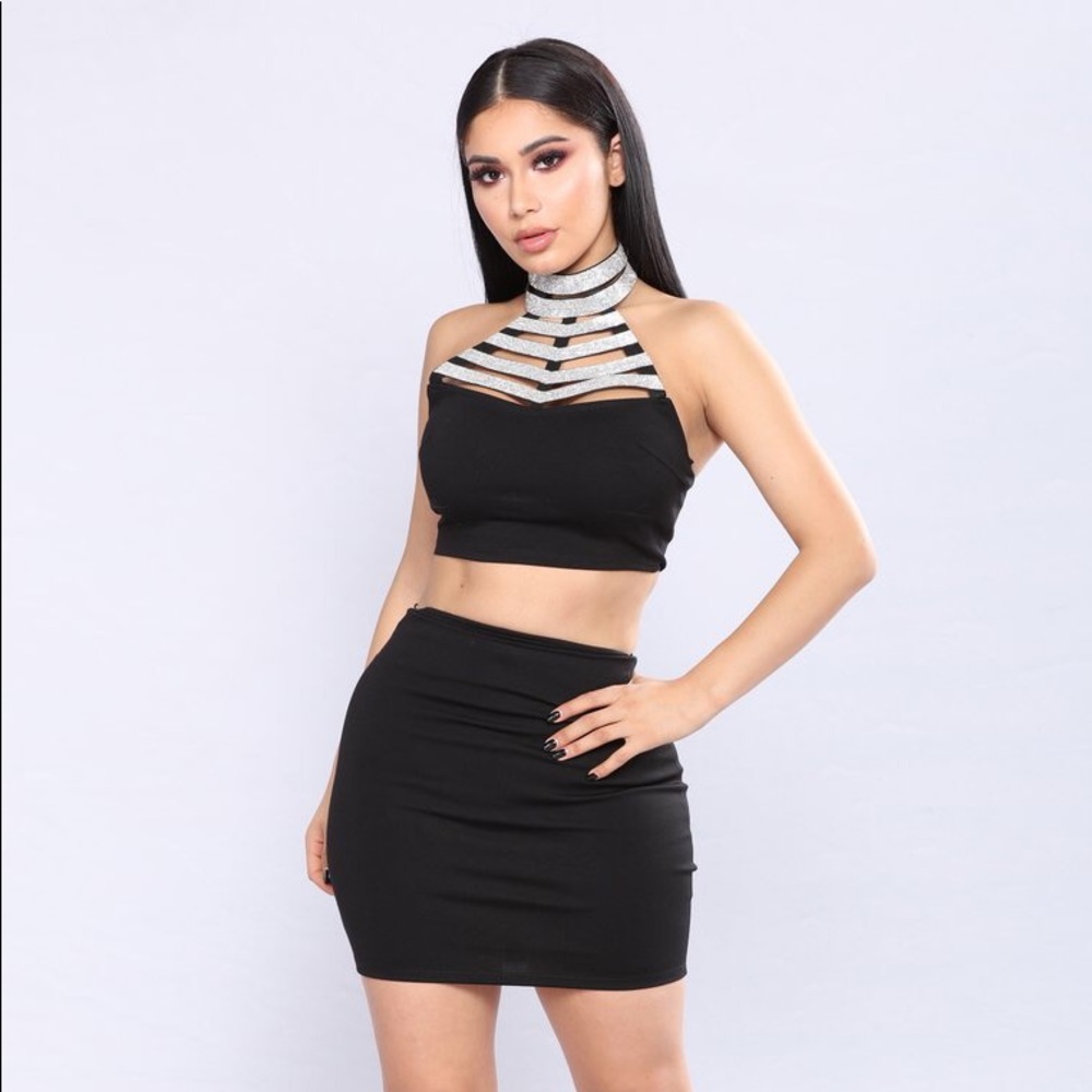 Million Dollar Neckline Matching Set